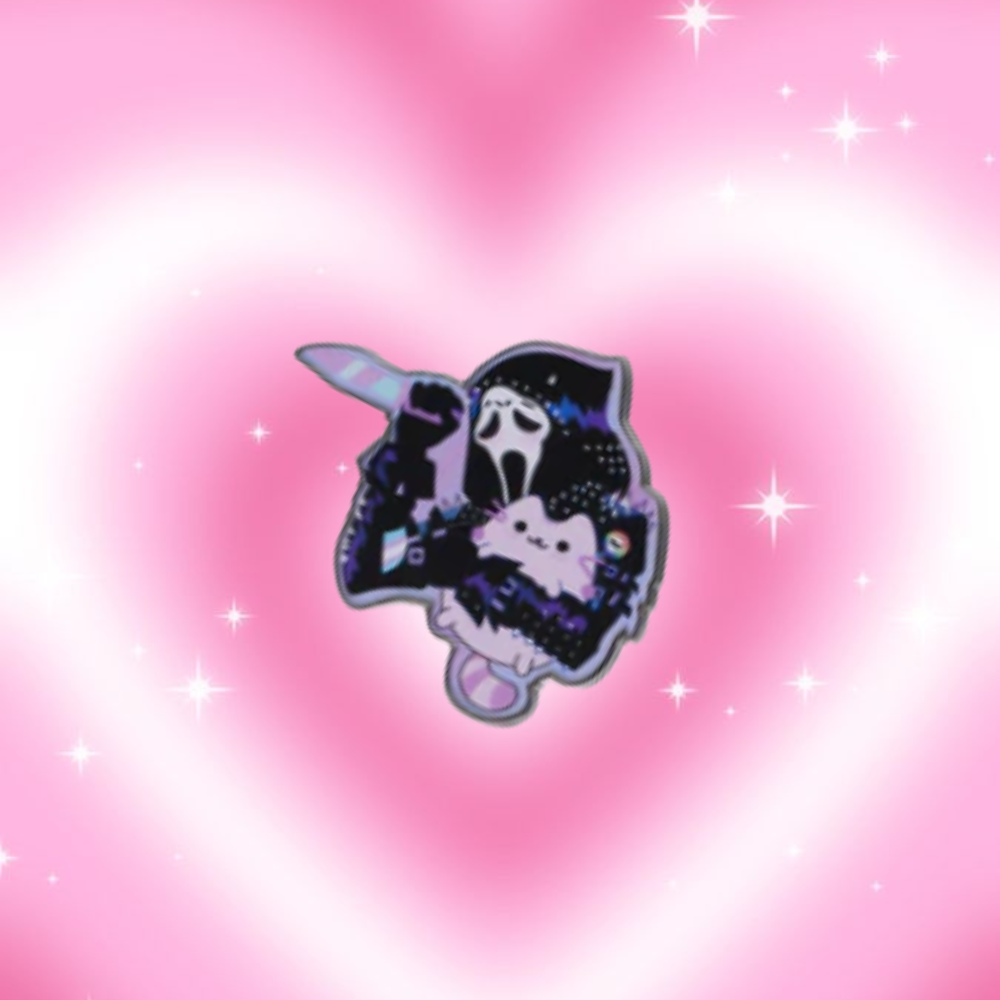 Kawaii Ghostface Pin