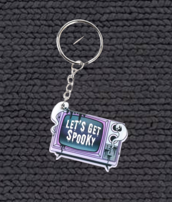 Spooky DVD Keychain