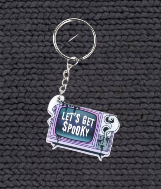 Spooky DVD Keychain